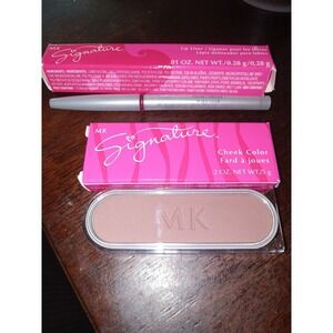 Mary Kay Signature Cheek Color Blush Silky Plum & Lip Liner New